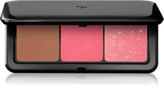 KIKO Milano Multi Finish Trio Lidschatten & Kontourpalette Farbton 03 Pink 7 g