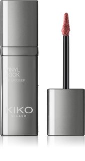KIKO Milano Vinyl Lock langanhaltender flüssiger Lippenstift mit hohem Glanz Farbton 02 Back To Brick  4 ml