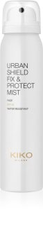 KIKO Milano Urban Shield Fix & Protect Mist Make-up Fixierspray mit feuchtigkeitsspendender Wirkung SPF 50 70 ml