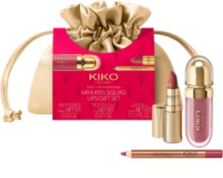 KIKO Milano Twist 'N Twinkle Holiday Mini Kiss Squad set dekorativne kozmetike za usne mini