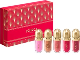 KIKO Milano Twist 'N Twinkle Holiday The Fabulous Set mit Lipglosses mit 3D-Effekt mini