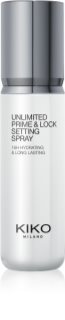 KIKO Milano Unlimited Prime & Lock Foundation Fixierspray mit feuchtigkeitsspendender Wirkung 65 ml