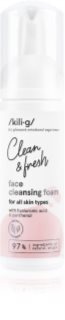 Kilig Clean & Fresh espuma de limpeza facial profunda 150 ml