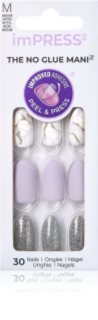 KISS imPRESS The No Glue Mani Medium False Nails Climb Up 30 pc