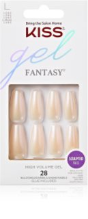 KISS Gel Fantasy High Volume Gel False Nails Hold Me Closer 28 pc