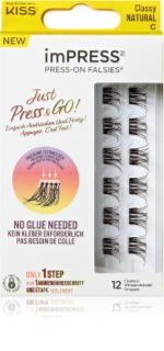 KISS imPRESS Just Press & GO ! пучкові накладні вії без вузликів