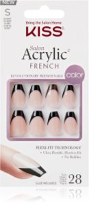 KISS Acrylic French Color Faux ongles