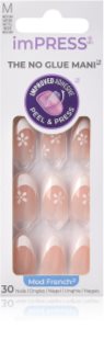 KISS imPRESS The No Glue Mani künstliche Fingernägel
