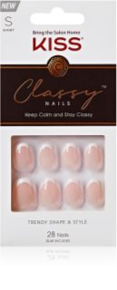 KISS Classy Nails Keep Calm and Stay Classy Ψεύτικα νύχια 28 τμχ