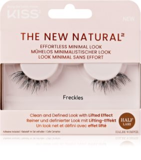 KISS The New Natural Effortless Minimal Look umelé mihalnice Freckles 2 ks