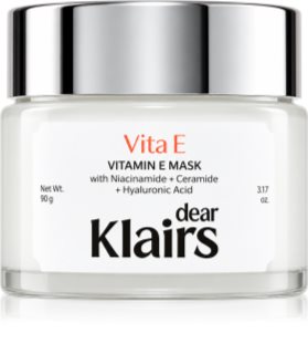Dear Klairs Freshly Juiced Vitamin E Mask máscara facial hidratante com vitamina E 90 ml