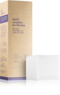 Klairs Supple Preparation Toner Mate Cotton Pad cotton pads for makeup removal and skin cleansing 120 pc