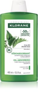 Klorane Nettle puhdistava shampoo rasvoittuviin hiuksiin