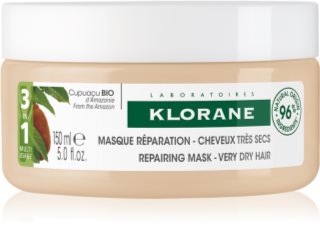 Klorane Cupuaçu Bio Bio regenerierende Maske für die Haare für sehr trockene Haare 150 ml
