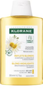 Klorane Chamomile sampon szőke hajra