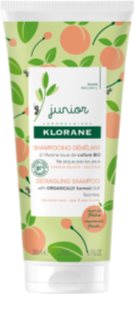 Klorane Junior lasten shampoo hennoille hiuksille