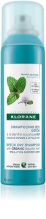 Klorane Organic Mint Droog Shampoo voor haar dat is blootgesteld aan luchtverontreiniging 150 ml