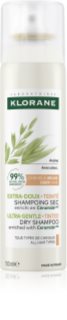 Klorane Oats Dry Shampoo Pehme kuivšampoon tumedatele juustele 150 ml