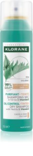Klorane Nettle Kuivšampoon tumedatele rasustele juustele 150 ml