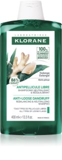 Klorane Galanga champô anticaspa hidratante 400 ml