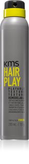 KMS Hair Play Playable Texture lak na vlasy pro dlouhotrvající zpevnění 200 ml