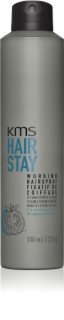 KMS Hair Stay Working Hairspray lak na vlasy pre vlasy namáhané teplom