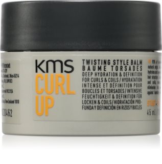 KMS Curl Up Twisting Style Balm crema modellante per capelli mossi e ricci