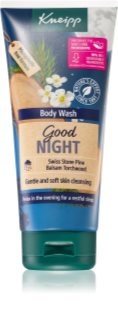 Kneipp Good Night sprchový gel Swiss Stone Pine & Balsam Torchwood 200 ml