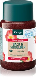 Kneipp Back & Shoulder sůl do koupele Devil's Claw 500 g