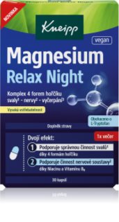 Kneipp Magnesium Relax Night kapsle pro podporu spánku a regenerace 30 cps