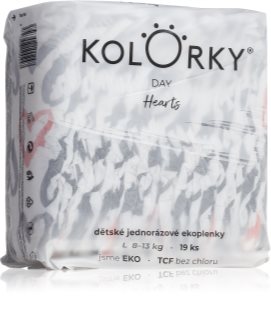 Kolorky Day Hearts pañales desechables ecológicos