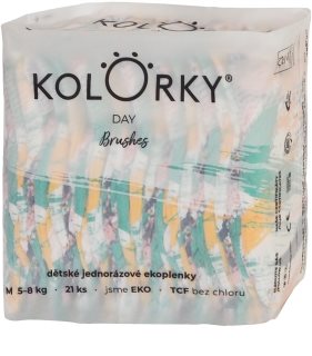 Kolorky Day Brushes ühekordselt kasutatavad ökomähkmed