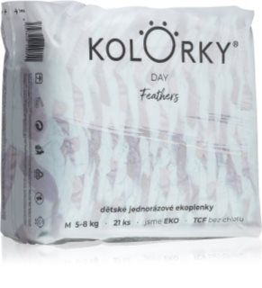 Kolorky Day Feathers Einweg-Ökowindeln