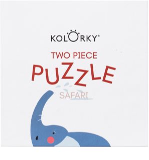 Kolorky Puzzle Two Piece Safari puzzle 10 kom