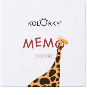 Kolorky Memo Game Safari Memóriajáték 20 db