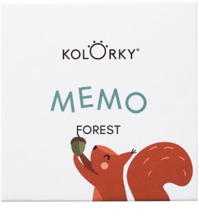 Kolorky Memo Game Forest Memóriajáték 20 db