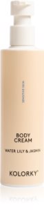Kolorky Body Cream Sensitive Skin крем за тяло за чувствителна кожа Watter Lilly & Jasmin 190 мл.