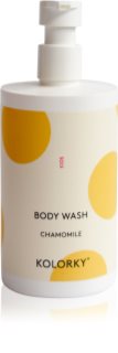 Kolorky Kids Body Wash jemný umývací gél Chamomile 390 ml