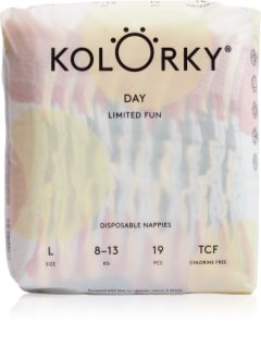 Kolorky Day Limited Fun Einwegwindeln Größe L 8-13 kg 19 St.
