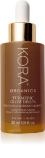 KORA Organics Turmeric Glow Drops posvjetljujući serum s niacinamidom