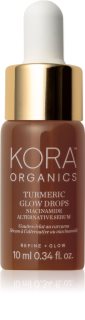 KORA Organics Turmeric Glow Drops sérum illuminateur à base de niacinamide