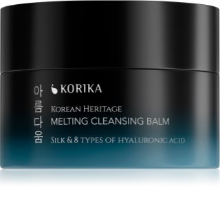 KORIKA Korean Heritage Silk & 8 Types of Hyaluronic Acid Melting Cleansing Balm baume démaquillant et purifiant 100 ml