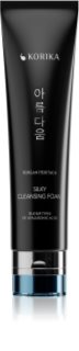 KORIKA Korean Heritage Silk & 8 Types of Hyaluronic Acid Silky Cleansing Foam mousse nettoyante pour un effet naturel 150 ml