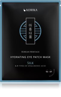 KORIKA Korean Heritage Silk & 8 Types of Hyaluronic Acid Hydrating Eye Patch Mask Hydratisierende Maske für die Augenpartien 2 St.