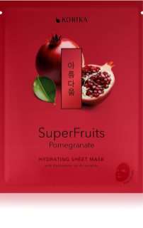 KORIKA SuperFruits Pomegranate - Hydrating Sheet Mask hidratantna sheet maska 25 g