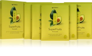 KORIKA SuperFruits face mask set at a reduced price with nourishing effect 5x25 g