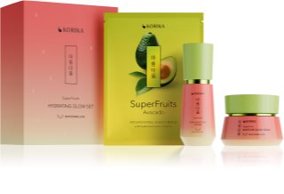 KORIKA SuperFruits Hydrating Glow set 3 pcs poklon set za intenzivnu hidrataciju