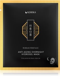 KORIKA Korean Heritage Collagen & Snail Mucin hidrogel maska protiv starenja 34 g
