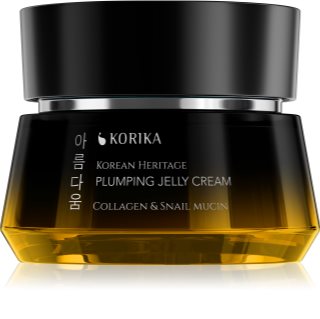 KORIKA Korean Heritage Collagen & Snail Mucin Plumping Jelly Cream crème rajeunissante au collagène 50 ml