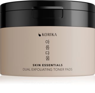 KORIKA Skin Essentials Dual Exfoliating Toner Pads dual-sided exfoliating pads 20 pc